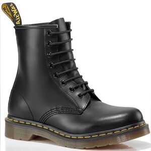 Dr. Martens Pascal Black Leather Boots